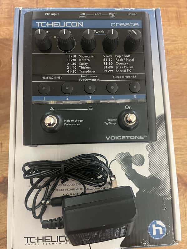 TC Helicon VoiceTone Create | Reverb