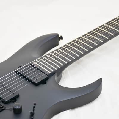 Ibanez K7YIN James "Munky" Schaffer Signature 7 String Matte Black(s/n: 3067) image 8