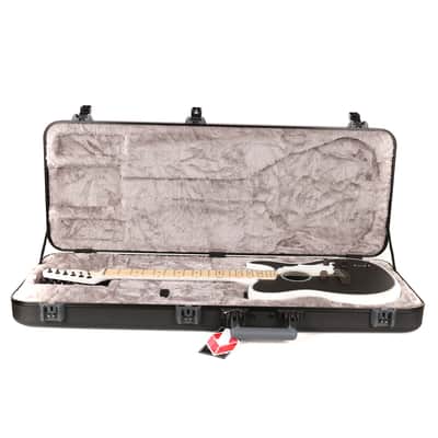 Fender Jack White Triplesonic Acoustasonic Telecaster Satin Arctic White with Black Top image 8
