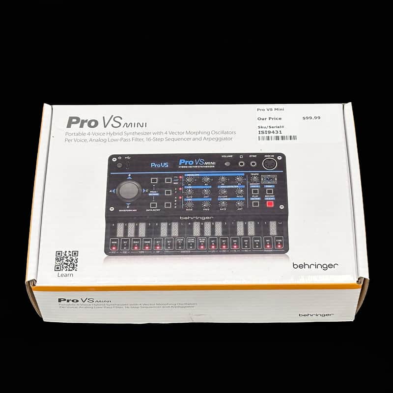 Behringer Pro VS Mini 4-Voice Hybrid Vector Synthesizer | Reverb