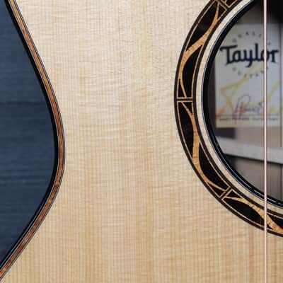 Taylor Custom GA NAMM #B5039 Royal Katalox Ebony / Torrified Spruce Guitar image 16