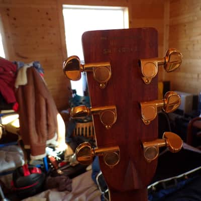 Aria Dreadnought AD-80  Martin D42  D41 Clone 2006 nice shape image 9