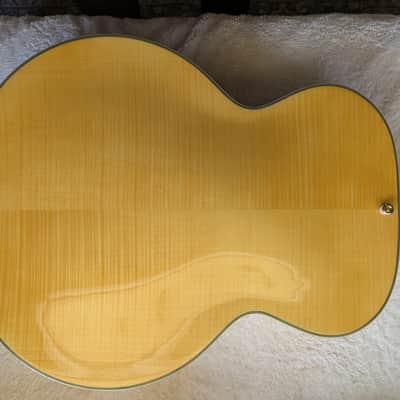 D'Angelico EX-63 Archtop Non-Cutaway with Stairstep Tailpiece 2010s - Natural image 6