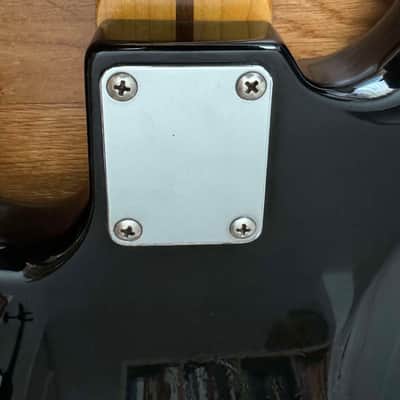 Fender Jazz Bass Custom 2004-2005 Onyx Black Vintage Made In Japan w/ Duncans and Hipshot image 10