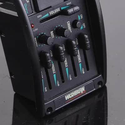 Washburn Acoustic Guitar EQ Preamp Wide Pickup image 4