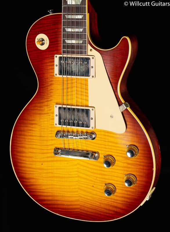 Gibson Custom Shop 1960 Les Paul Standard V2 Neck Washed Cherry Sunburst Murphy Lab Light Aged (673) image 1