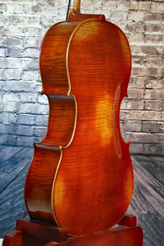 Professional song maestro 5 Strings Cello 4/4, Stradivarius Model. Good Sound , Beautiful Cello image 1
