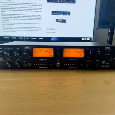 Aphex 108 Easy Rider 2 Channel Automatic Compressor with original