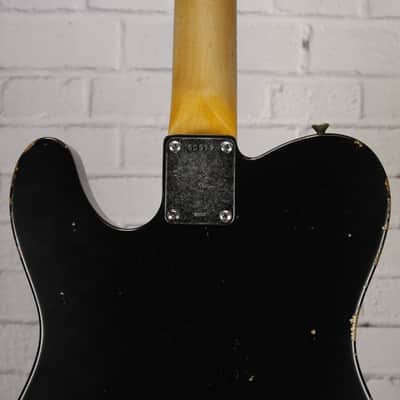 Rust (30th Street Guitars NYC) Thinline T-Style Electric Guitar 2020 Black Relic w/Case image 12