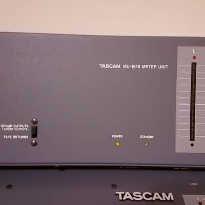 Tascam M-1600/16 16-Channel 8 bus Studio Meter Bridge DB25 MU-1616 image 10