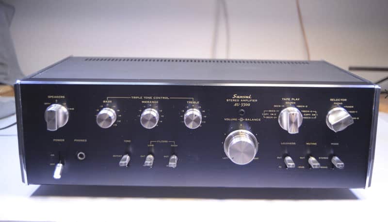 SANSUI サンスイ　プリメインアンプ　AU-5500 SANSUI AU-5500 Specifications Sansui