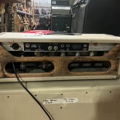 Fender Band Master bandmaster Tube Guitar Amplifier Head + 212 2x12 Speaker Cabinet - Local Pickup Only image 3