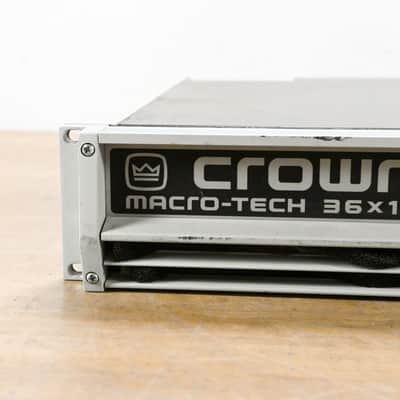 Crown Macro-Tech 36x12 2-Channel Power Amplifier CG015TH image 4