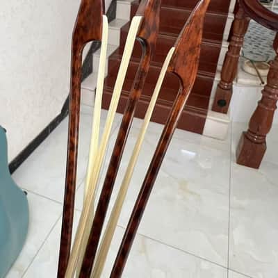 3pcs pocket-size Baroque Mini snakewood violin bow,Length: 17"1/4 image 4