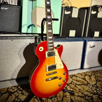 Epiphone Joe Bonamassa 1960 Les Paul Standard “Norm Burst” - Cherry Sunburst image 1