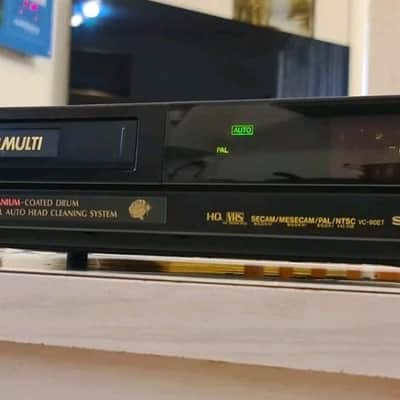 VINTAGE SHARP 6 HEAD/VCR/VHS/TITANIUM/MADE IN JAPAN/FULLY SERVICED image 6