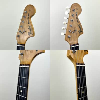 Fender Mustang Black 1974 image 10