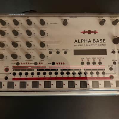 JoMox Alpha Base Analog Drum Synthesizer 2017 - Present - White / Natural image 2