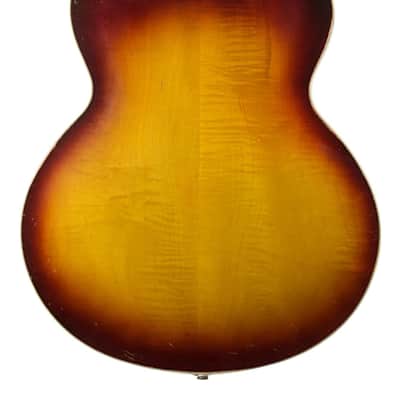 1963 Gibson Johnny Smith Archtop Guitar Sunburst w/Original X-Bracing and Floating Pickup #64692 image 4