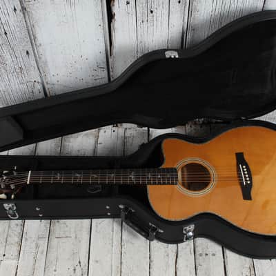 PRS Angelus SE A50E Acoustic Electric Guitar Black Gold Burst w Hardshell Case image 16