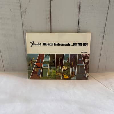 Vintage Paperwork 1968 Fender “On The Go” Catalogue image 1