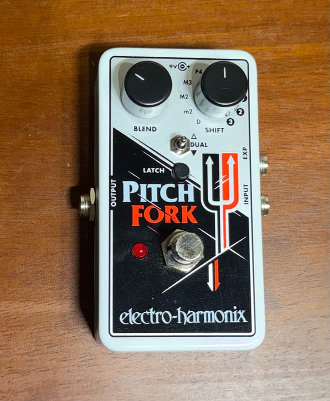 Electro-Harmonix Pitch Fork Polyphonic Pitch Shifter / Harmony Pedal 2014 - Present - Black / White / Red