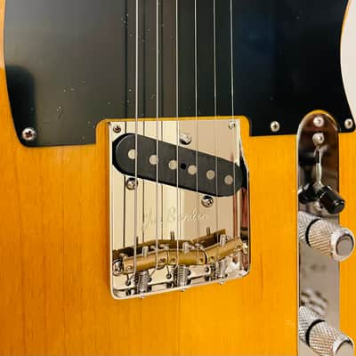 Partscaster By Rocker C Guitars ‘51 Telecaster Style USA & MIJ Parts Nitro Lacquer 2026 - Trans Amber Nitro Lacquer image 9