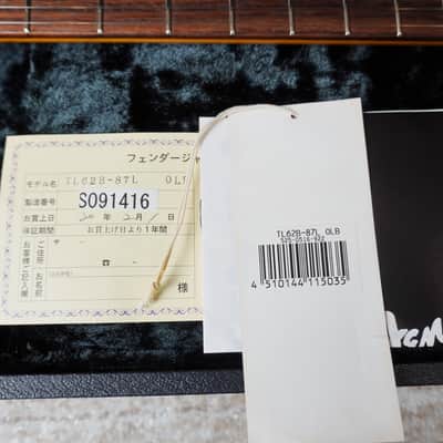 Fender Japan Left-Handed Telecaster Custom Reissue Old Lake Placid Blue MIJ 2006–2008 TL62B-87L image 15