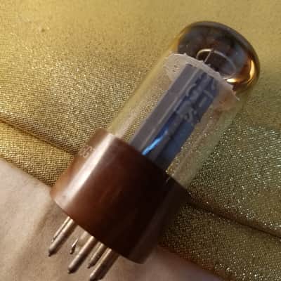 G.E 0% perfect Tight Matched Pair (2) JAN-CG-6V6GTY tNOS AT1000 TESTED Vacuum Tubes military brown base Premium Beam Power 1947-1969 image 16