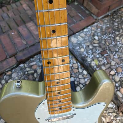Warmoth Telecaster Thinline Shoreline Gold image 2