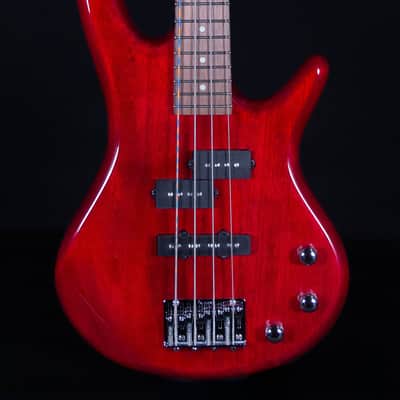 Ibanez GSRM20 Mikro 4-String Bass, Transparent Red image 1
