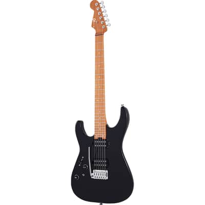 Charvel Pro-Mod DK24 HH 2PT CM Left-handed - Gloss Black (B-Stock) image 5