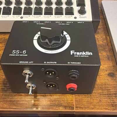 Franklin Audio SS-6 Stereo Input Switcher and DI - Gearspace