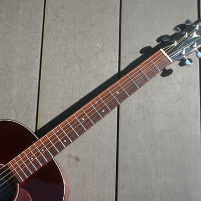2009 Yairi  "Gibson LG-3 style" G-1F Acoustic Guitar Sunburst+Original Hard Case and more image 5