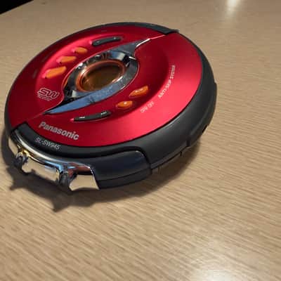 Panasonic SL-SW945P Shockwave Portable CD Player Serviced! V Rare Red Variant🔥 image 4