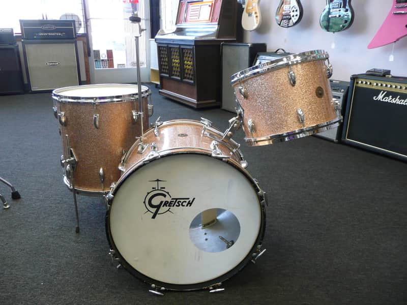 Gretsch Broadkaster 1960s Champagne Sparkle image 1