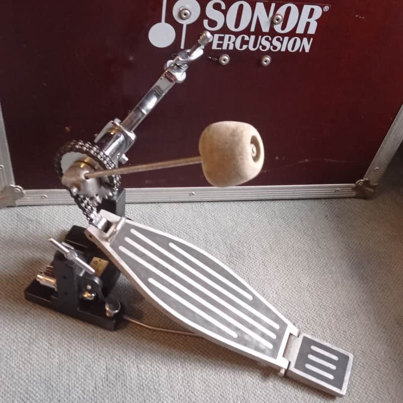 80s Sonor RARE/Collectable Signature Bass Drum pedal Horst Lin…