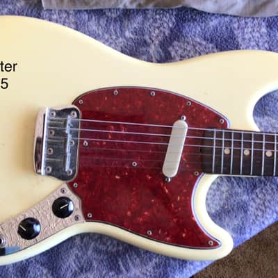 Fender Musicmaster II 1965 - Olympic White (With age related yellowing) image 6