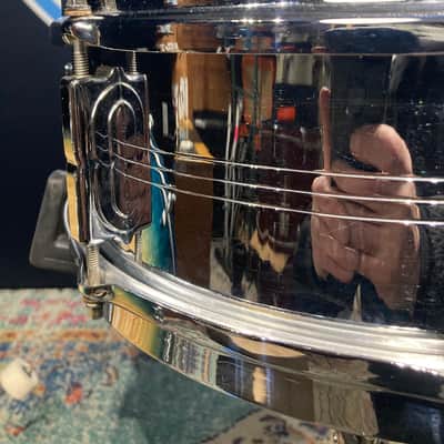 Leedy - 5x14" No. 391 Shelley Manne, Broadway Snare Drum 1963–1966 - Chrome over Brass image 13