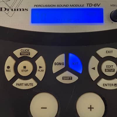 Roland TD-6V Drum Sound Module 2003 - 2008 - Black image 2