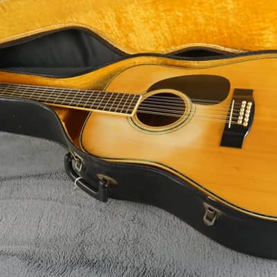 Yamaki YW-30 12-String Acoustic Slotted Headstock Japan image 22