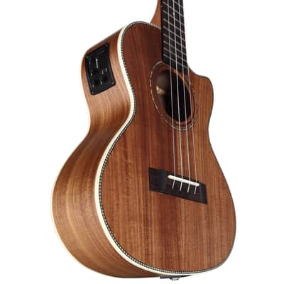 Alvarez AU90TCE Artist Tenor Cutaway Acoustic-Electric Ukulele (Natural Satin) image 5