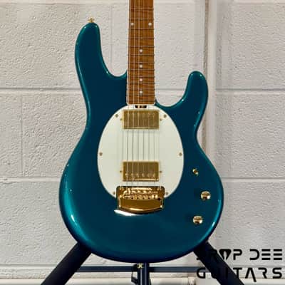 Ernie Ball Music Man Cory Wong StingRay II Deluxe Electric Guitar w/ Case-Pine Green image 1