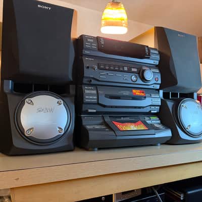 Immagine RARE Vintage SONY LBT-D790 Am Fm CD Dual Cassette Stereo System Fully Tested🔥🎶 - 5
