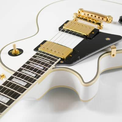 Epiphone Les Paul Custom Left-handed Electric Guitar - Alpine White image 6