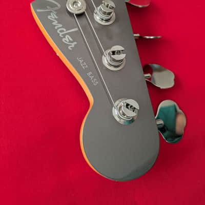 Fender Aerodyne Special Jazz Bass With Rosewood Fingerboard Dolphin Gray Metallic image 4