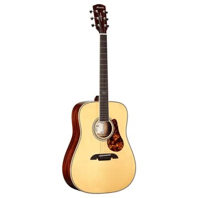 Alvarez Masterworks Dreadnought Guitar Acoustic Electric (MD60E_Herringbone) image 2