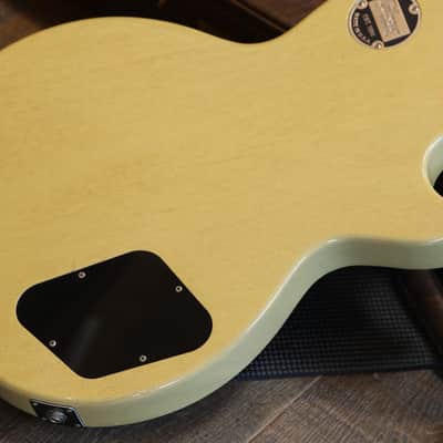 2021 Gibson Custom Shop 1957 Historic Reissue Les Paul Junior Electric Guitar TV Yellow + COA OHSC image 17