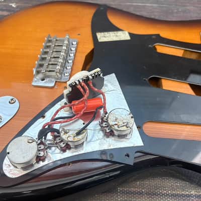 70s FERNANDES Burny Custom FST-70 Stratocaster Type Body Made in Japan image 13