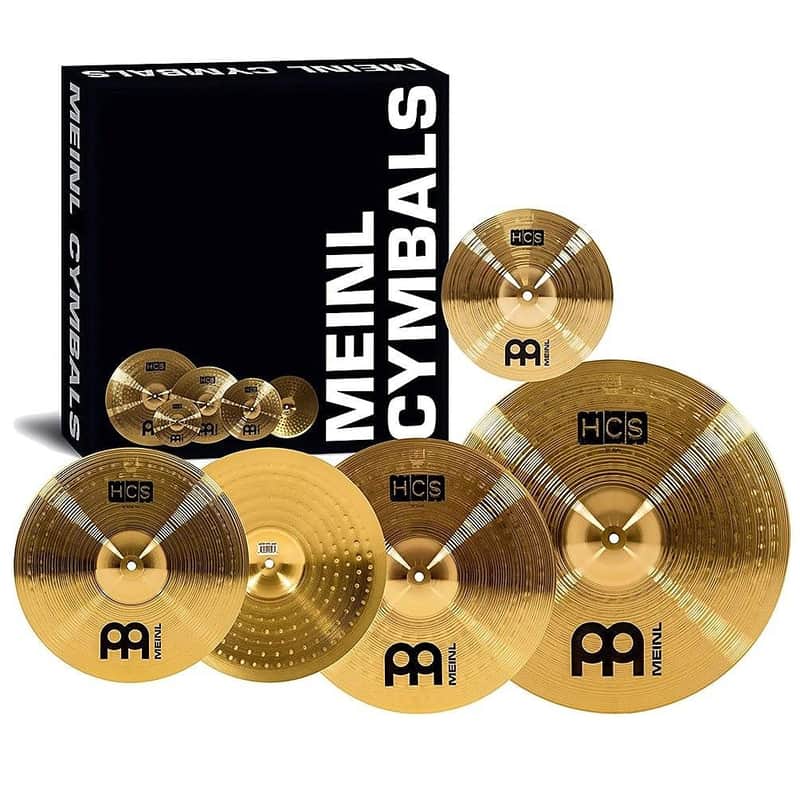 Meinl HCS1314+10S HCS 13/14" Cymbal Pack with Free 10" Splash image 1